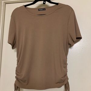 Brown blouse